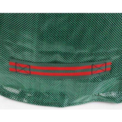 Reusable woven garden bags, collapsible containers for fallen leaves, large gardening bags for green waste (1/5)