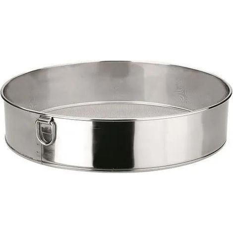ibili Tamiz de harina inoxidable 25 cm plateado repostería