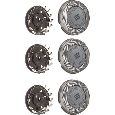 3Pcs Rasierer Ersatz Klinge Köpfe für S1000 S1020 S1050 S1070 S526 S740 Kopf Trimmer Rasieren (1/4)