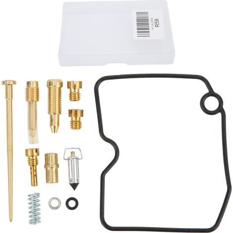 Carburetor repair kit, efficient overhaul of rust-resistant metal carburetor for ATVs. (1/5)