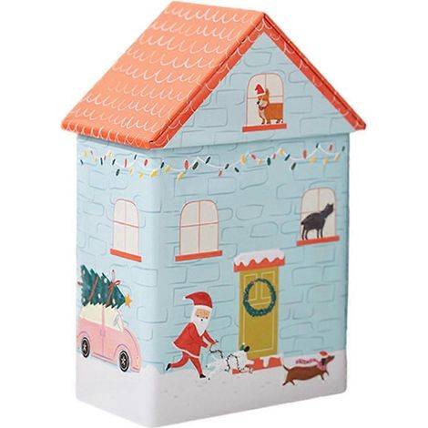 Décoratif bleu niche chien boîte métal rangement récipient maison conteneur forme animal accessoire coffret décoration intérieur boîte de stockage. (字符数：149) (1/4)