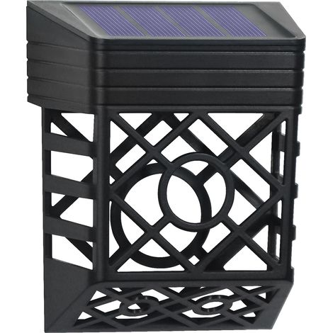Lampe Solaire Extérieur Étanche Éclairage Solaire Extérieur LED Lumière de Chemin LumiÈRe Décorative Jardin Lampe de Sécurité sans Fil lampe mural pour Jardin Pelouse Couloir Cour (1/5)