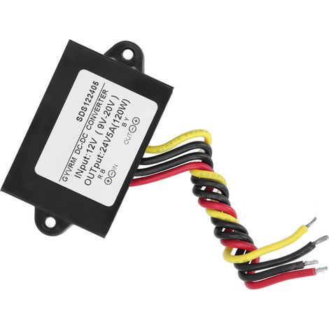 Boost-Modul DC-DC-Wandler 12V 24V 5A Netzteilplatine 120W Spannungsregler GYVRMSDS122405 (1/5)