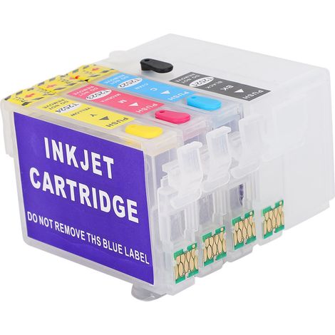 Kit de cartouches d'encre pour imprimantes 252XL WF7610, 3640, 7110, 7210 et 7710 (1/5)