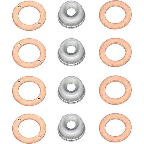 Kits de joints d'injecteurs pour injecteurs de carburant Kubota D1105, V2203, D905, D1005, V3300 et V3600 : 19077-53650, 15841-53622, 15221-94020 (1/5)