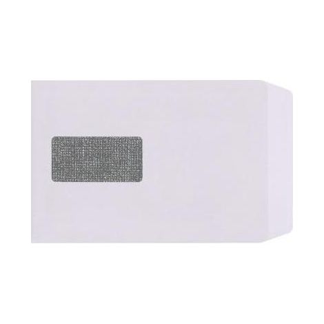 NEUTRALWARE Versandtasche Lettersafe DIN C5 mit Fenster 90g/m² mit Haftklebung Offsetpapier weiß 500St./Pack. (1/2)