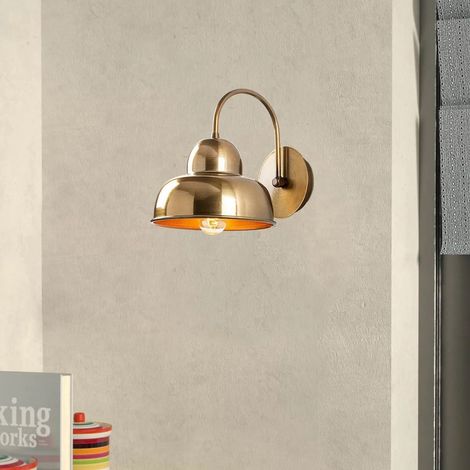 [GEBRAUCHT] B-Ware Opviq Wandleuchte Berceste 180 A Wandleuchte Lampe Gold Wandmontage