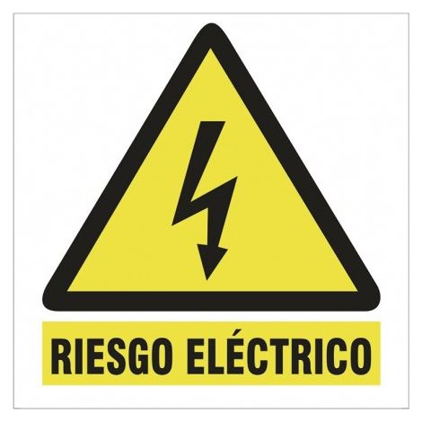 SEÃ‘AL 100X100 ADHESIVO RIESGO ELECT - EHLIS