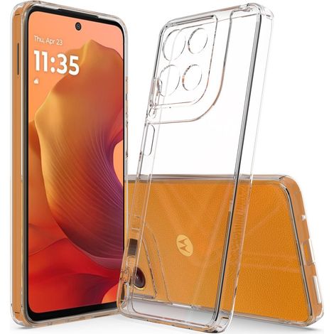 Funda para Motorola Moto G17 Power / G17 / G15 Power / G15, Fusion Hybrid, transparente (1/5)