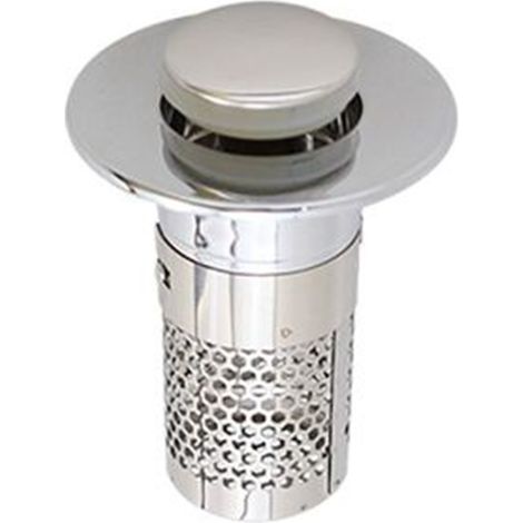 TRADE SHOP - Tappo Di Scarico Per Lavandino Universale Pop Up Cucina Lavello Bagno Filtro 87338 -