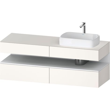 Duravit Collection One Meuble sous-vasque sur console, 2 tiroirs, (1/2)