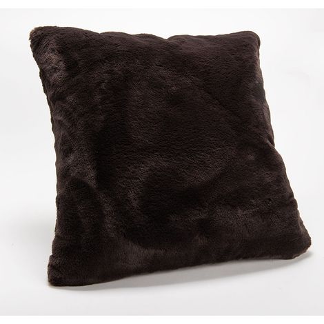 Amadeus - Coussin Luxe chocolat 50x50 cm (1/2)