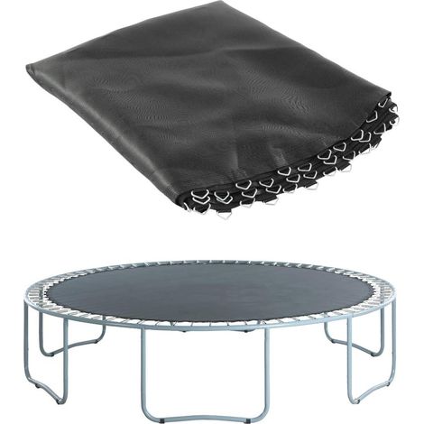 Tapis de saut de rechange pour trampoline Pro, compatible avec les cadres ronds, rebond parfait, résistant à l'eau, résistant aux UV (1/5)