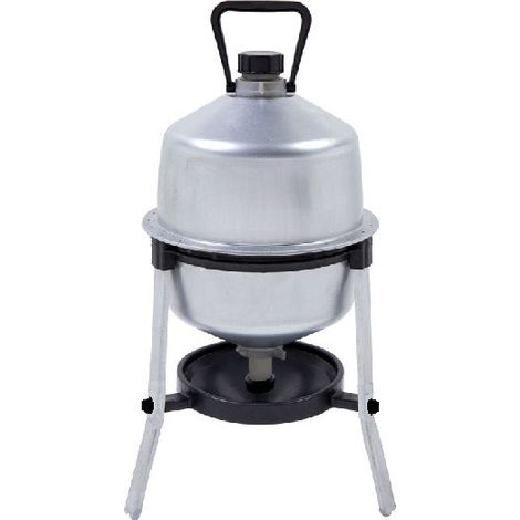 Abbeveratorio con Serbatoio in Lamiera 30L Rocila