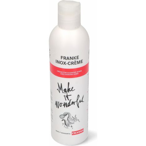 DETERGENTE CREMA INOX ACCIAIO PIANI COTTURA LAVELLI 250G FRANKE UNIVERSALE