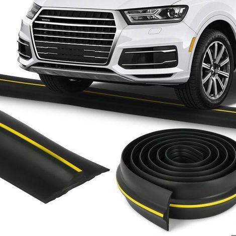 Joint de seuil de porte de garage 3 m – Caoutchouc – Étanchéité anti-eau – Antidérapant – Résistant aux intempéries – 80 x 18 mm – Home Nature Wohnkonzept (1/5)
