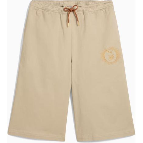 Puma x Harry Potter Relaxed Damenshorts, Größe 14, Beige, 63009883 R S (1/5)
