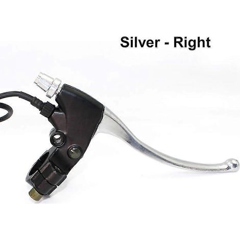 Levier de frein et d'embrayage pour moto tout-terrain, quad, accessoires de motocross - Argent - Droit (1/5)