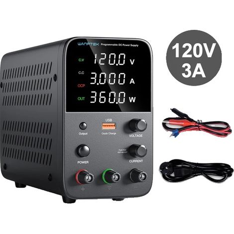 Alimentation électrique DC, Tension réglable, Commutation automatique, WPS1203H (1/2)