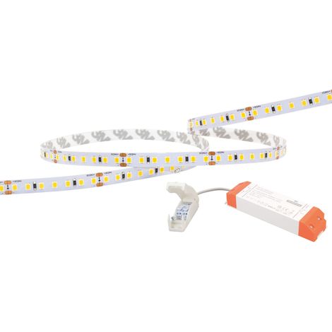 FLEX-LED 18 Ruban 24V LED SMD 3000K 85W 8250lm 30000h 120° IRC 90 repiquable ARIC 55522 (1/2)