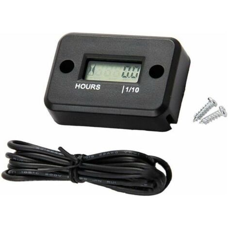 Pantalla LCD Wasserbeständig, contador horario Digital, temporizador für motocicleta tipo Quad, moto de nieve, Motocross, Pit Bike, cortacésped, Tractor y camión (1/5)