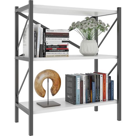 Metal Stand Shelf Books Insasi 2x 85x66x34 - VCM
