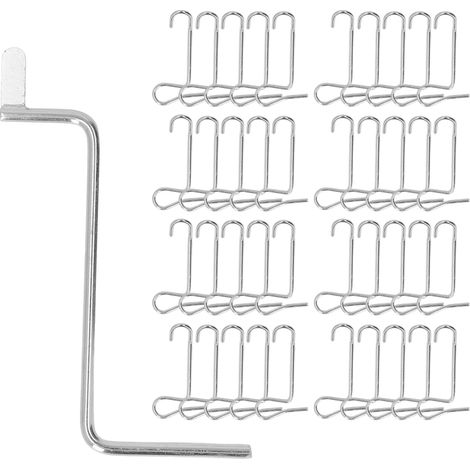 Outil de Tensionnage de Grillage 41 Pièces en Acier Inoxydable 304 Anti-Rouille avec Poignée pour Clôtures Barbelées (1/5)