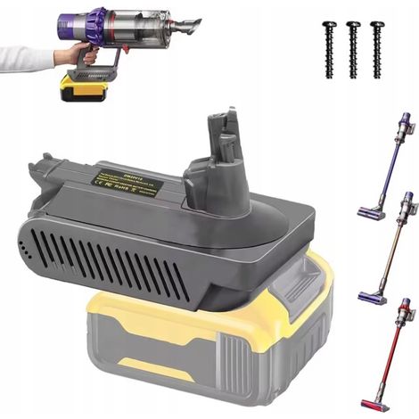 Dewalt 18/20V Batterieadapter/Konverter für Dyson V10