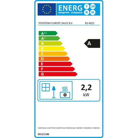 Zibro – Poêle à pétrole à mèche 2,2 kW – Autonomie 17,5h – Surface 14-32 m2 – Allumage automatique – Système de contrôle CO2