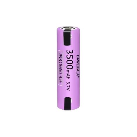 The new 35e 3500mAh high-power discharge rechargeable battery features high-power discharge and high current. (1/3)