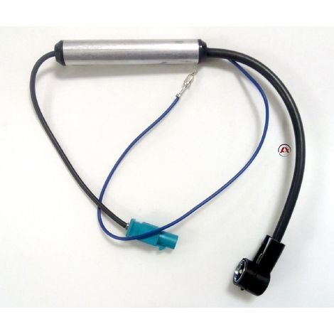 Adaptateur Antenne ampli Fakra M ISO M compatible avec BMW Audi Citroen Peugeot Seat Skoda VW Fiat Mercedes