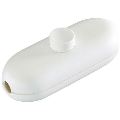 interBär Schnurschalter Weiß 1 x Aus/Ein 2 A 1 St. (1/3)