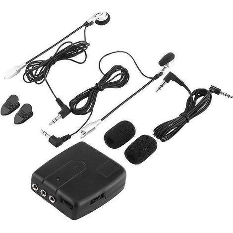 Interphone moto avec casque, système de communication casque à casque (1/4)