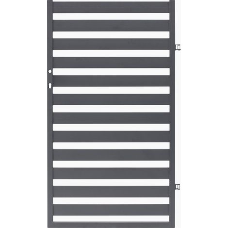 Polbram Einzeltor Lean 120 90 x 116 cm, RAL-Farbe 7016 Gartentore