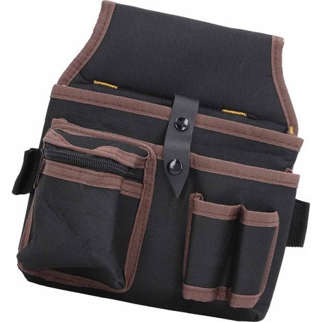 Sacoche outil taille ceinture imperméable toile Oxford multi-fonction poche pour électricien (1/5)