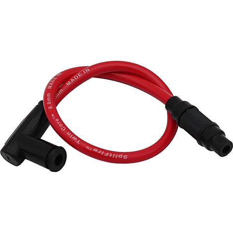 Capuchon de câble d'allumage de rechange pour motos de cross et quads, rouge.