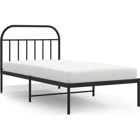Maison Exclusive - Estructura cama sin colchón con cabecero metal (1/5)