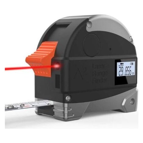 2-in-1 measuring ruler, 30m digital laser distance meter, tape measure, infrared distance meter, measuring tools for the construction industry (1/5)