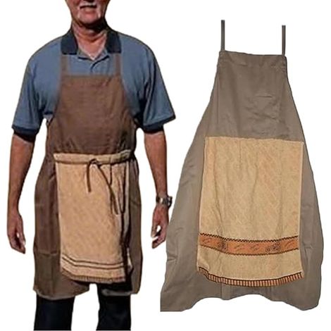 Tabliers rigolos, tablier rigolo avec poche secrète, rigolo, le cadeau rigolo par excellence, tablier de cuisine, surprise, caché dans la poche, cadeaux pour le barbecue et la boulangerie (1/5)