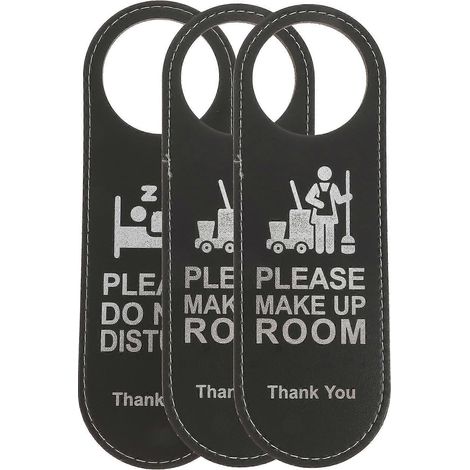 Étiquette de rappel de porte pour hôtel, lot de 12. (1/5)