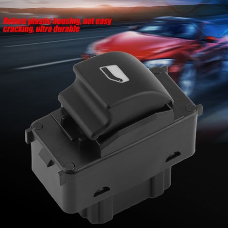 Bouton de commande de lève-vitre électrique simple pour Peugeot 207 – Interrupteur d'origine 6490.E2 (1/5)