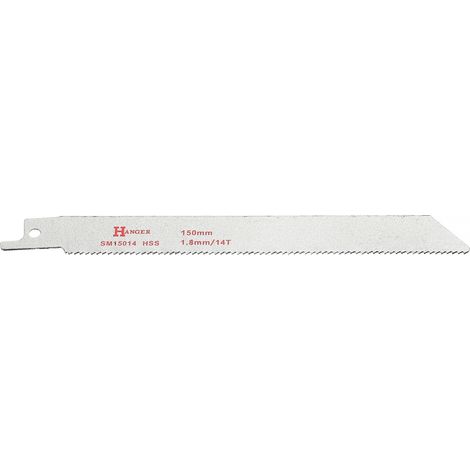 Hanger SM15014 Säbelsägeblätter 150 mm HSS Stahl