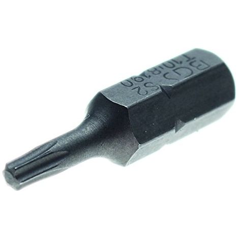Punta  longitud 25 mm  entrada 6,3 mm (1/4")  perfil en T (para Torx) T10