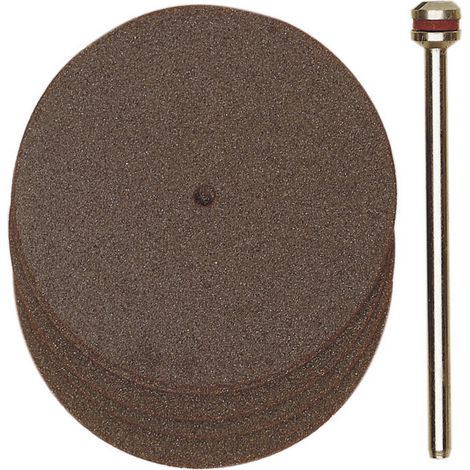 5 Dischi per troncare Acciaio Plastica e Legno - Codolo ø2,35 mm dischi ø38x0,7 mm - 28820 (1/2)