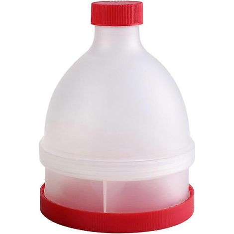 Entonnoir 2 en 1 pour poudre de protéines, entonnoir portable pour milkshakes, bouteille d'eau, contenant de rangement pour nutrition sportive et de plein air
