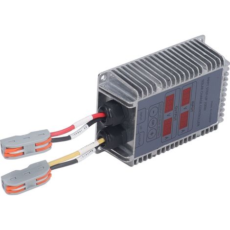 MPPT 24-85V Solarladeregler mit Display, einstellbarer Spannung für Blei-Säure- und Lithiumbatterien, Regenschutz für Elektrofahrzeuge, 200W Boost-Ladegerät (Modell EL-MU, gedruckte Bedienungsanleitun (1/5)