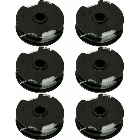 Lot de 6 bobines de rechange pour débroussailleuse sans fil Parkside PRTA 20 Li C3 IAN351753 (1/5)
