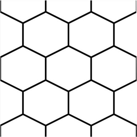 Lot de 10 autocollants hexagonaux anti-graisse pour cuisine, autocollants muraux. (1/5)