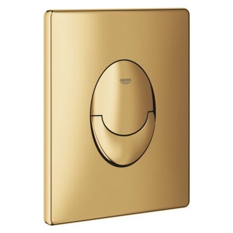 Plaque de commande WC éco-efficace – Finition métal chromé – Double chasse 3/5L – Technologie GROHE EcoJoy – Système d'assemblage rapide - 38505GN0 (1/3)