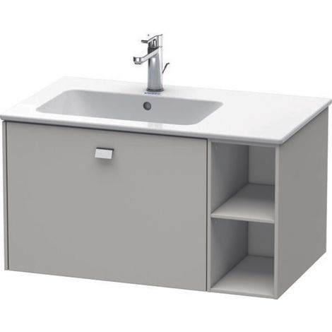 Support de lavabo BRIOSO 442x820x479mm Be li Gri chr béton (1/2)
